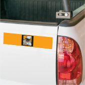 Zwarte Lab Chef Bumpersticker (Op Truck)