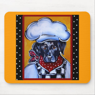 Zwarte Lab Chef Muismat