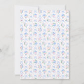 Zwarte Lab hond baby shower uitnodiging (Achterkant)