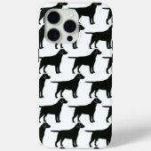 Zwarte Lab hond Case-Mate iPhone Case (Achterkant)