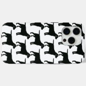 Zwarte Lab hond Case-Mate iPhone Case (Achterkant (horizontaal))