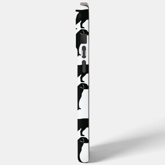 Zwarte Lab hond Case-Mate iPhone Case (Achterkant / Links)
