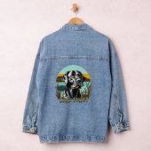 Zwarte Lab | Lab Moeder Hond Liefhebber Denim Jacket (Hangar)