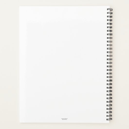 Zwarte Lab Planner (Achterkant)