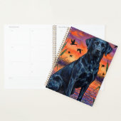 Zwarte Lab-zonsondergang Eendjacht Wekelijkse Plan Planner (Display)