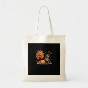 Zwarte Labradoodle Het is Herfst Y'all Pumpkin Aut Tote Bag