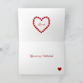 Zwarte labrador en gele labrador Valentijn Feestdagen Kaart (Binnen)