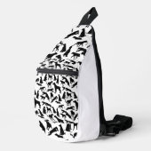 Zwarte Labrador Huisdier Ouder Dagelijkse Print Ru Sling Bag (Rechterhoek)