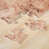 Zwarte labrador in droog gras legpuzzel (Zijkant)