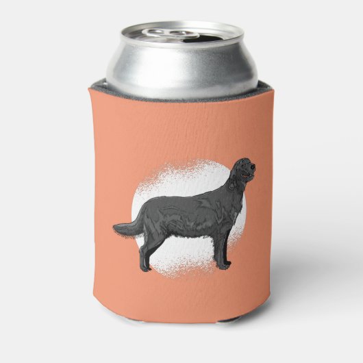 Zwarte Labrador - Jachthond Blikjeskoeler (Blikje Achterkant)