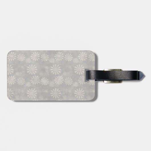 Zwarte labrador met bot op nose 2 bagagelabel (Achterkant horizontaal)