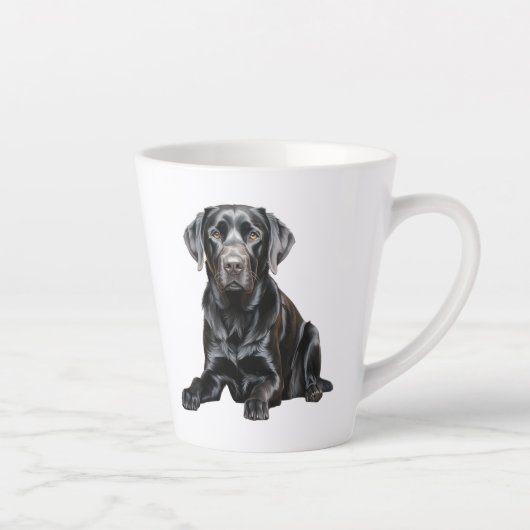 Zwarte Labrador Mok (Rechts)