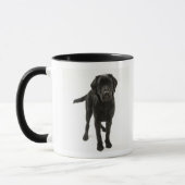 Zwarte labrador mok (Links)