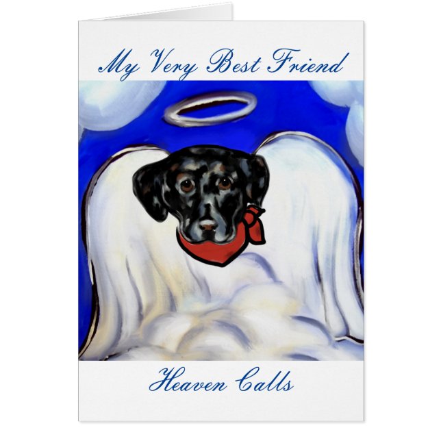 Zwarte Labrador Retriever (Voorkant)