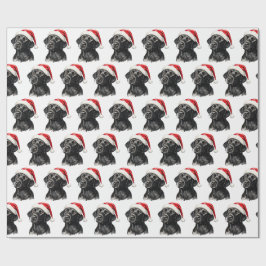 Zwarte Labrador Retriever Cadeaupapier