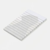 Zwarte Labrador Retriever Dog Print Post-it® Notes (Schuin)