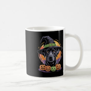 Zwarte Labrador Retriever Halloween Voor Mannen Vr Koffiemok