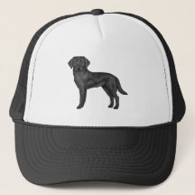 Zwarte Labrador Retriever Hond Zwarte Lab Tekening
