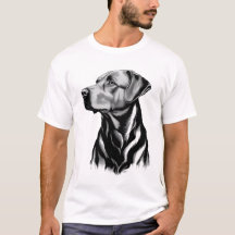 Zwarte Labrador Retriever Honden Schets