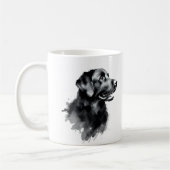 Zwarte Labrador Retriever Koffiemok (Links)