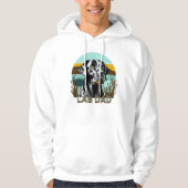 Zwarte Labrador Retriever | Lab Vader Hoodie (Voorkant)