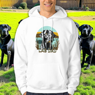 Zwarte Labrador Retriever Lab Vader Hoodie