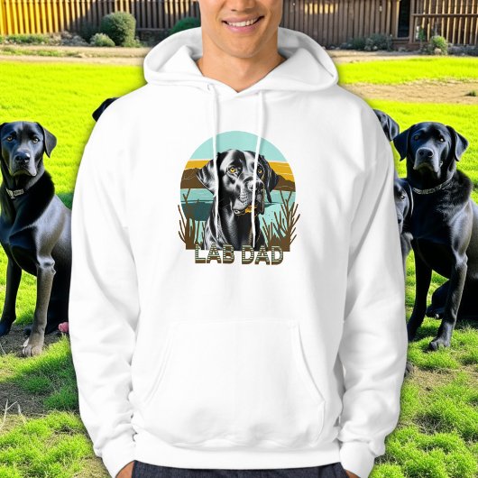 Zwarte Labrador Retriever | Lab Vader Hoodie