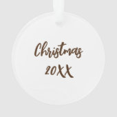 Zwarte Labrador Retriever | Lab Vader Ornament (achterkant)