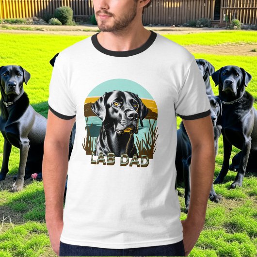 Zwarte Labrador Retriever | Lab Vader T-shirt