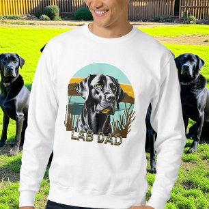 Zwarte Labrador Retriever Lab Vader Trui