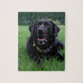 zwarte labrador Retriever Legpuzzel (Verticaal)