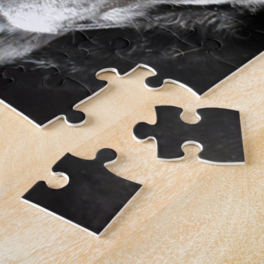 zwarte labrador Retriever Legpuzzel (Zijkant)