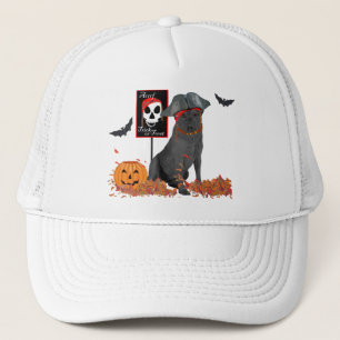 Zwarte Labrador Retriever Piraat Trucker Pet