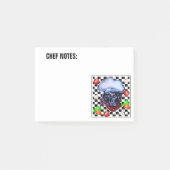Zwarte Labrador Retriever Post-it® Notes (Voorkant)