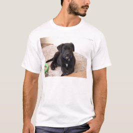 Zwarte Labrador Retriever Puppy T-shirt