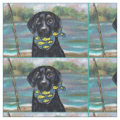 ZWARTE LABRADOR RETRIEVER STOF (Close Up)