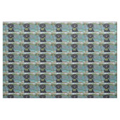 ZWARTE LABRADOR RETRIEVER STOF (Fat Quarter)