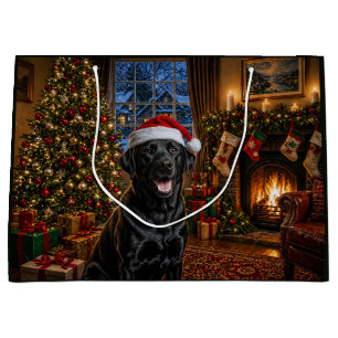 Zwarte Labrador Retriever Vakantie  Groot Cadeauzakje