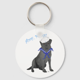 Zwarte Labrador Retriever Zeiler Sleutelhanger