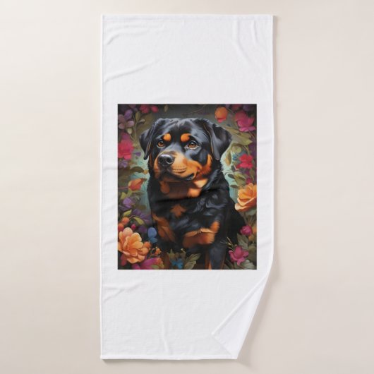 Zwarte labrador, zwarte overwinningen, The Enchant Badhanddoek (Badhanddoek)