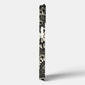  zwarte Lace beige Paris mode Case-Mate iPhone Case (Achterkant / Rechts)