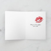 zwarte lace lingerie kaart (Binnen)