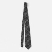 ZWARTE LACE-LOOK STROPDAS (Achterkant)