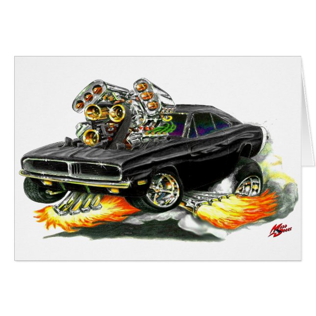 Zwarte lade 1968-70-lade (Voorkant Horizontaal)