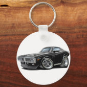 Zwarte lade 1973-74-lade sleutelhanger (Voorkant)