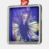 zwarte langoest metalen ornament (Links)