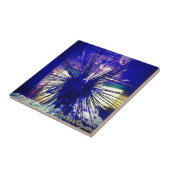 zwarte langoest tegeltje (Zijkant)