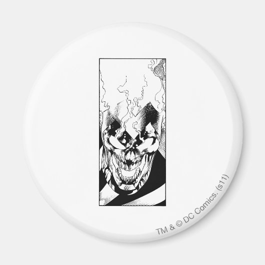 Zwarte lantaarn magneet (Voorkant)