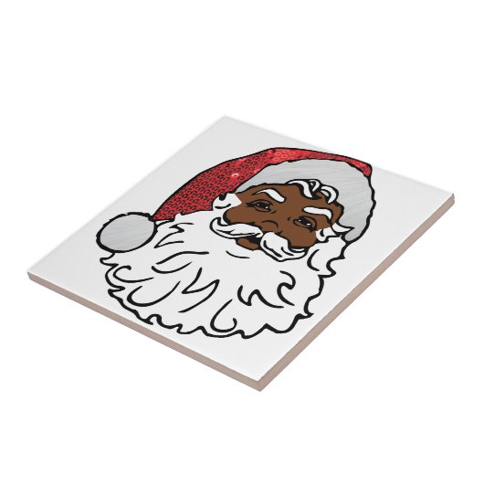 zwarte lantaarnschild tegeltje (Zijkant)