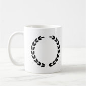 Zwarte Laurel Krans Set Classic Victory Koffiemok (Links)